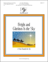 Bright and Glorious Is the Sky Handbell sheet music cover